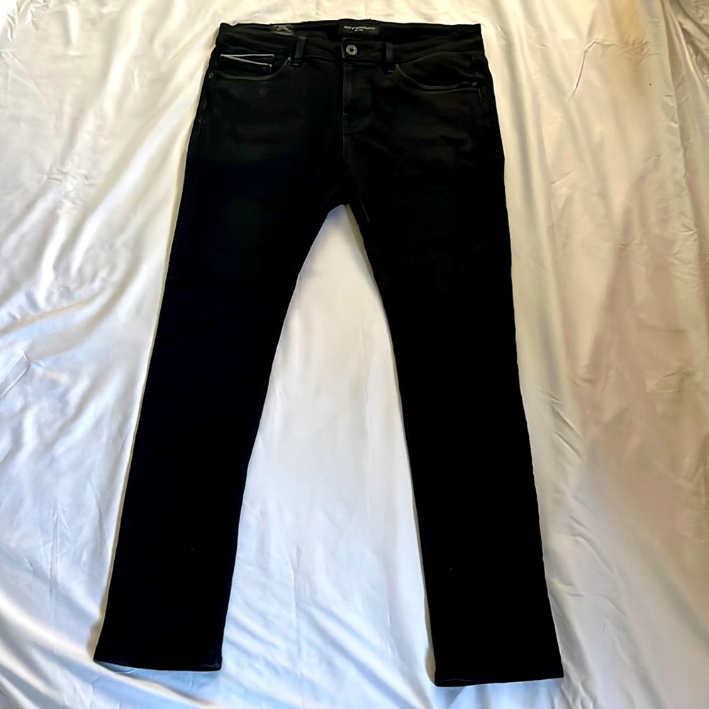 Cult of Individuality mens size 36 wide 32 long rocker slim fit jeans
